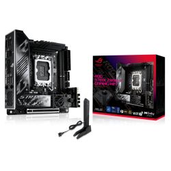ASUS ROG Strix Z890-I Gaming WiFi Mini-ITX Motherboard - WiFi 7, TB4 ASUS ROG Strix Z890-I Gaming WiFi Mini-ITX Motherboard - WiFi 7, TB4